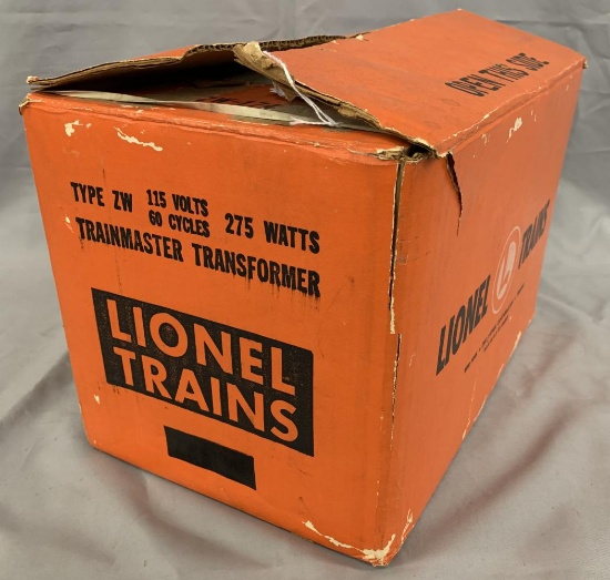 Boxed Lionel ZW 275 Watt Transformer