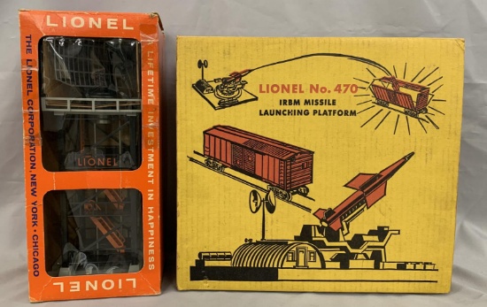 Boxed Lionel 470 & 197 Space Accessories