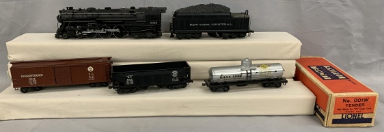 Clean Lionel 001 Steam Freight Set