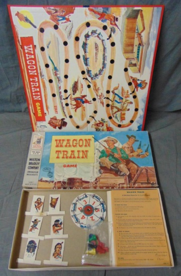 Wagon Train. Milton Bradley.