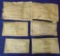 6 Sealed Lionel Super O Envelopes