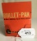 Mattel Bullet-Pak Store Display Box.