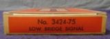 Scarce Lionel 3424-75 Single Low Bridge Signal