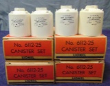 4 Variations 6112-25 Separate Sale Canisters