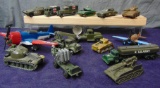Assorted Vintage Military Toys