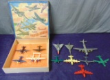 Vintage Group Of Plastic Airplanes