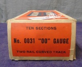 Boxed Lionel 0031 10-Sections 2-Rail Curve Track