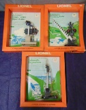 3 Boxed Lionel Blister Accessories