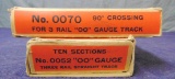 Boxed Lionel 0052 & 0070 3-Rail Track
