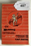 Hubley. Texan 38 Cap Pistol Store Display Box.