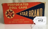 Star Brand Perforated Roll Caps.