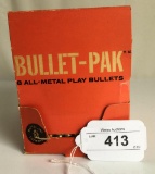 Mattel Bullet-Pak Store Display Box.