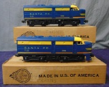 Boxed Lionel 204 SF Alco AA Diesels