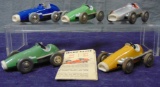 5 Schuco Micro Racers