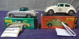 2 Boxed Schuco Micro Racers