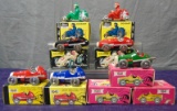 9 Different Modern Schuco Micro Racers