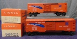 2 NMINT Boxed Lionel 6464-250 WP Boxcars