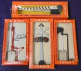 4 NMINT Boxed Lionel Signals