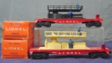 2 Scarce Boxed Lionel 6812 Track Maintenance Cars