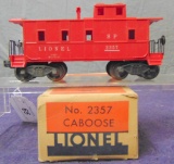 Scarce Boxed Lionel 2357 Red Caboose