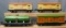 4 Clean 800 Series Freight Cars