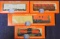 4 Nice Boxed Lionel HO Freight Cars