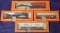 4 Boxed Early Lionel HO Freight Cars