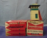 4 Boxed Late American Flyer Accessories