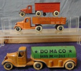 3 TootsieToy Prewar Mack Trucks