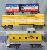 3 Nice Lionel Freight Cars