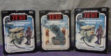(3) 1982 Star Wars ROTJ Sealed Toys