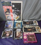Assorted Vintage Star Wars Puzzles & Games
