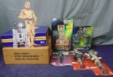 Star Wars Lot incl. Store Display & Figures