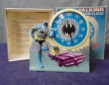 1974 Batman & Robin Talking Alarm Clock with Box