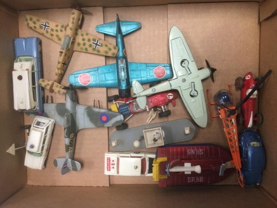 12pc Vintage Dinky Toys Lot