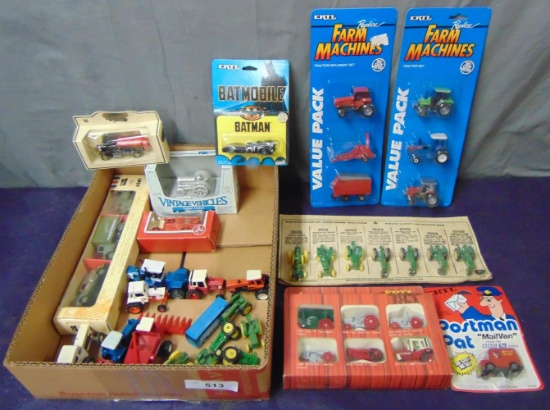 Large Lot Ertl Farm Vehicles