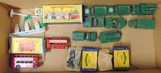 Assorted Vintage Matchbox Vehicles