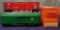 MINT Boxed Lionel 6572 & 6436-110 Freights