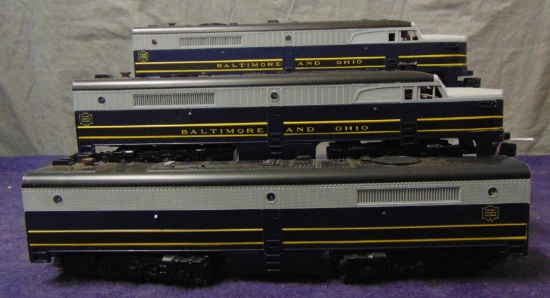 Lionel American Flyer 8153 & 8154 B&O PA ABA