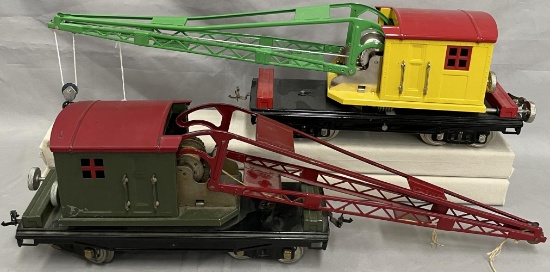 2 Lionel Style Cranes