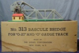 Boxed Lionel 313 Bascule Bridge