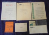 1929 Lionel Engineering Club Pin & Paper Archive,