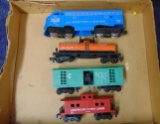 Boxed American Flyer 20715 F9 Freight Set