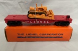 NMINT Boxed Lionel 6816 Flat With Dozer