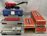 4 Nice Lionel Freight Cars, 2 Boxed