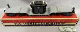 Nice Boxed Lionel 6518 Flat With Transformer