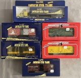 5 American Flyer Lionel Freights, Plus