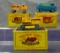 3 Boxed Matchbox Regular Wheel Vehicles