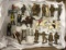 23Pc Grey Iron Figure Lot