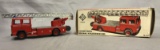 Boxed CKO 439 Mercedes Turntable Fire Truck